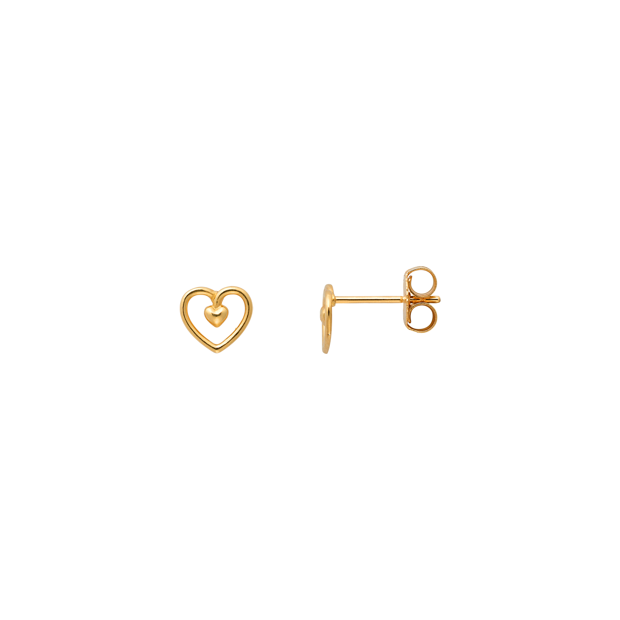 xenox-fine-heart-hug-ohrringe-xg14k4251g-585-gelbgold image 1