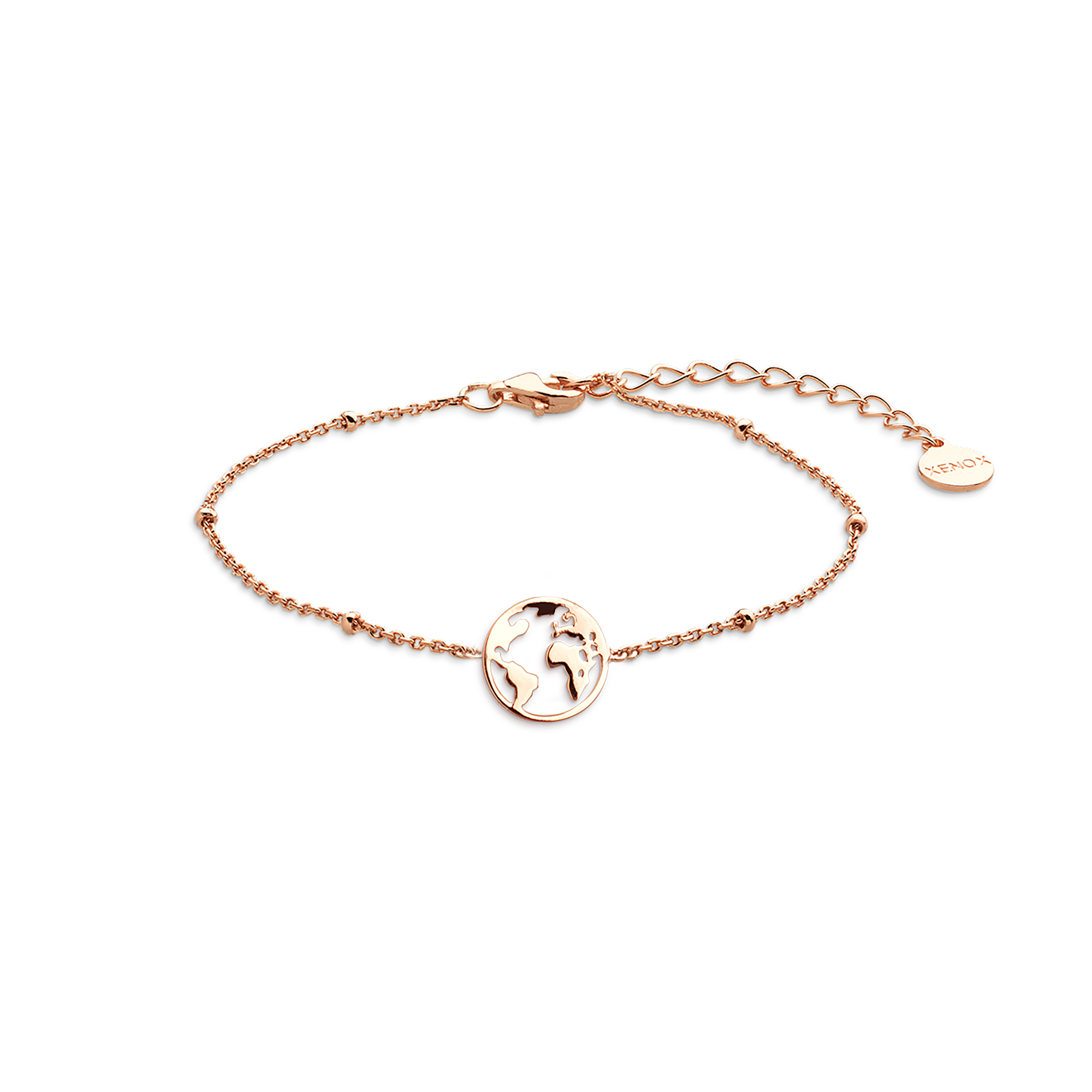 xenox-weltkugel-armband-xs2986-925-sterlingsilber-rhodiniert image 3