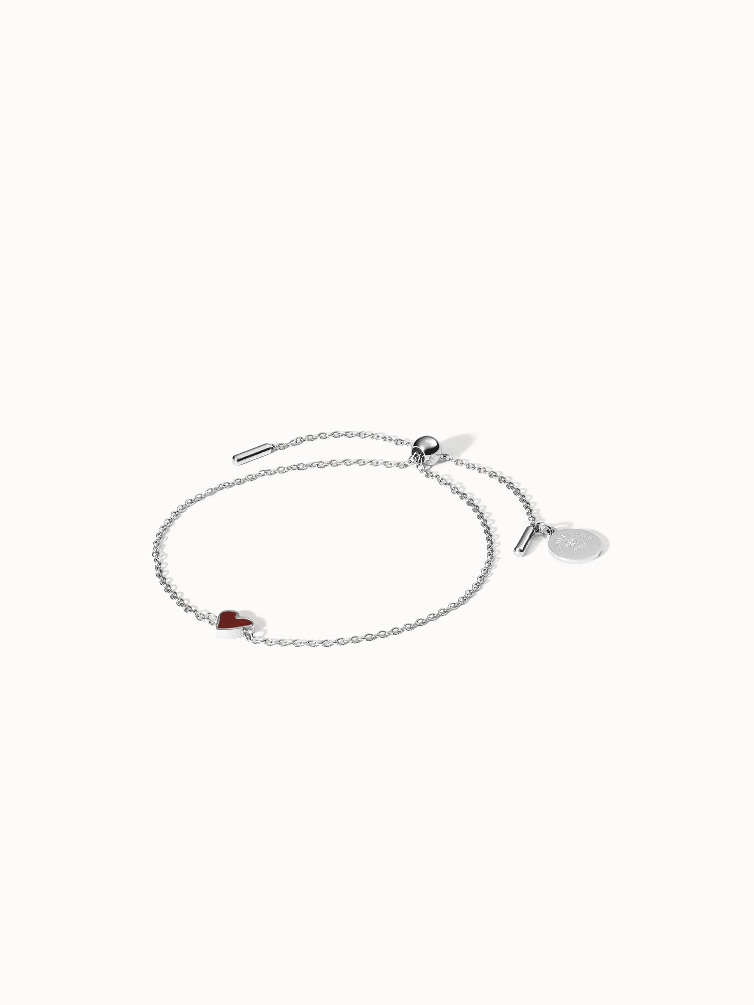 purelei-mahina-club-memory-armband-mit-herz-bordeauxrot-verstellbar-mit-kugelver image 4