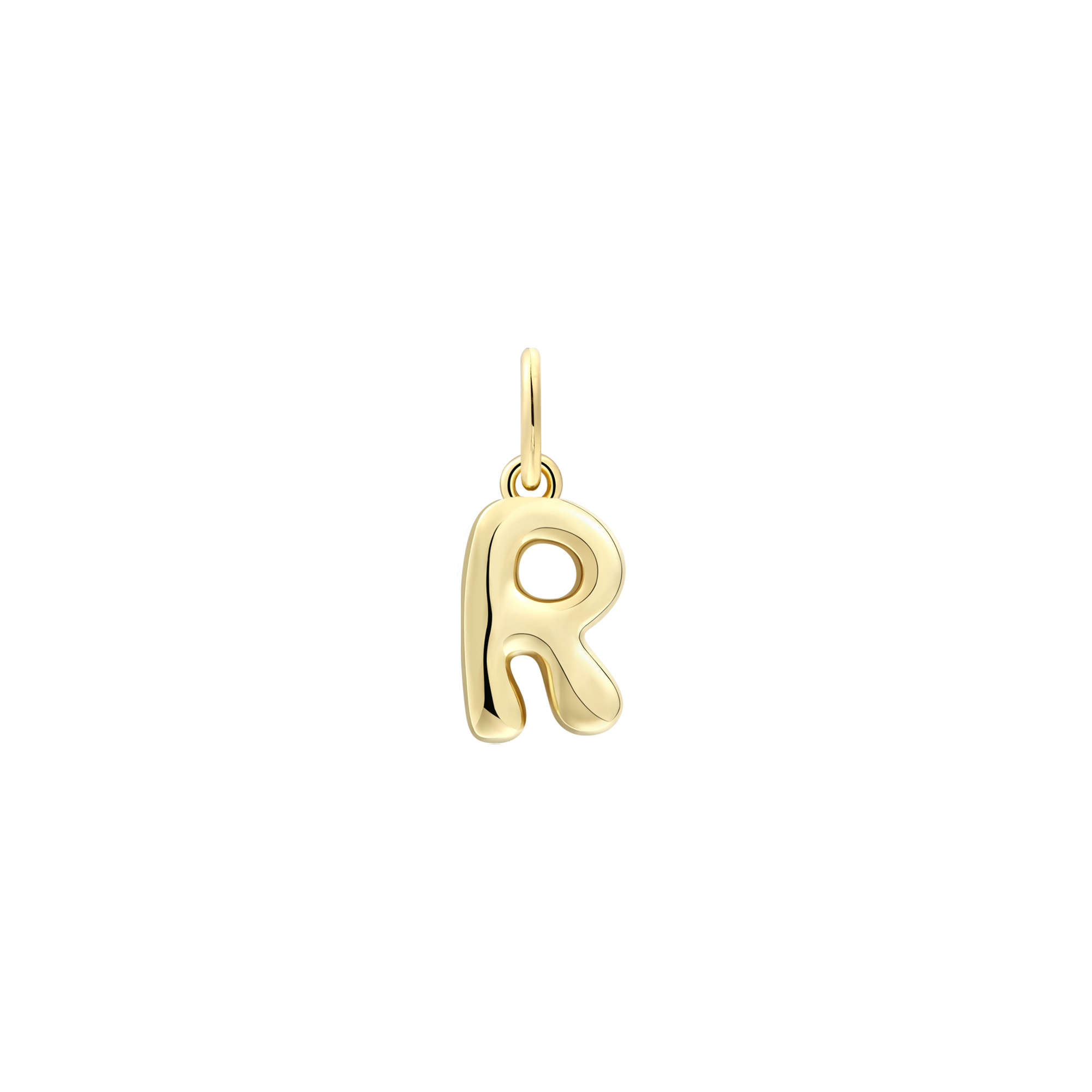 xenox-letter-bold-r-charm-925-sterlingsilber-mit-18k-vergoldung image 1