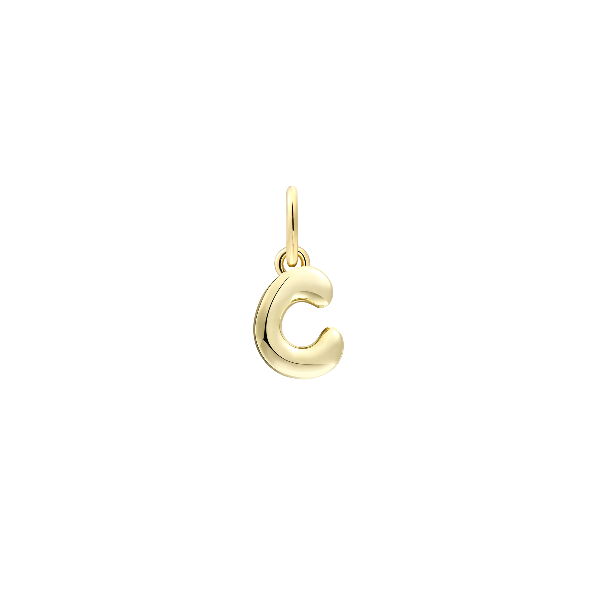 xenox-letter-bold-charm-c-xs10451g-c-925-sterlingsilber-18k-vergoldet image 1