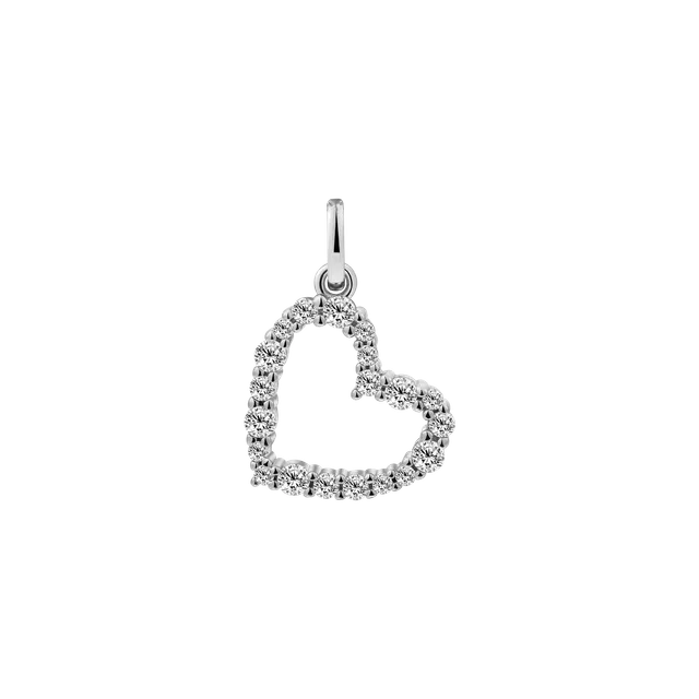 xenox-herz-charm-xs10478-925-sterlingsilber-rhodiniert-mit-zirkonia image 1