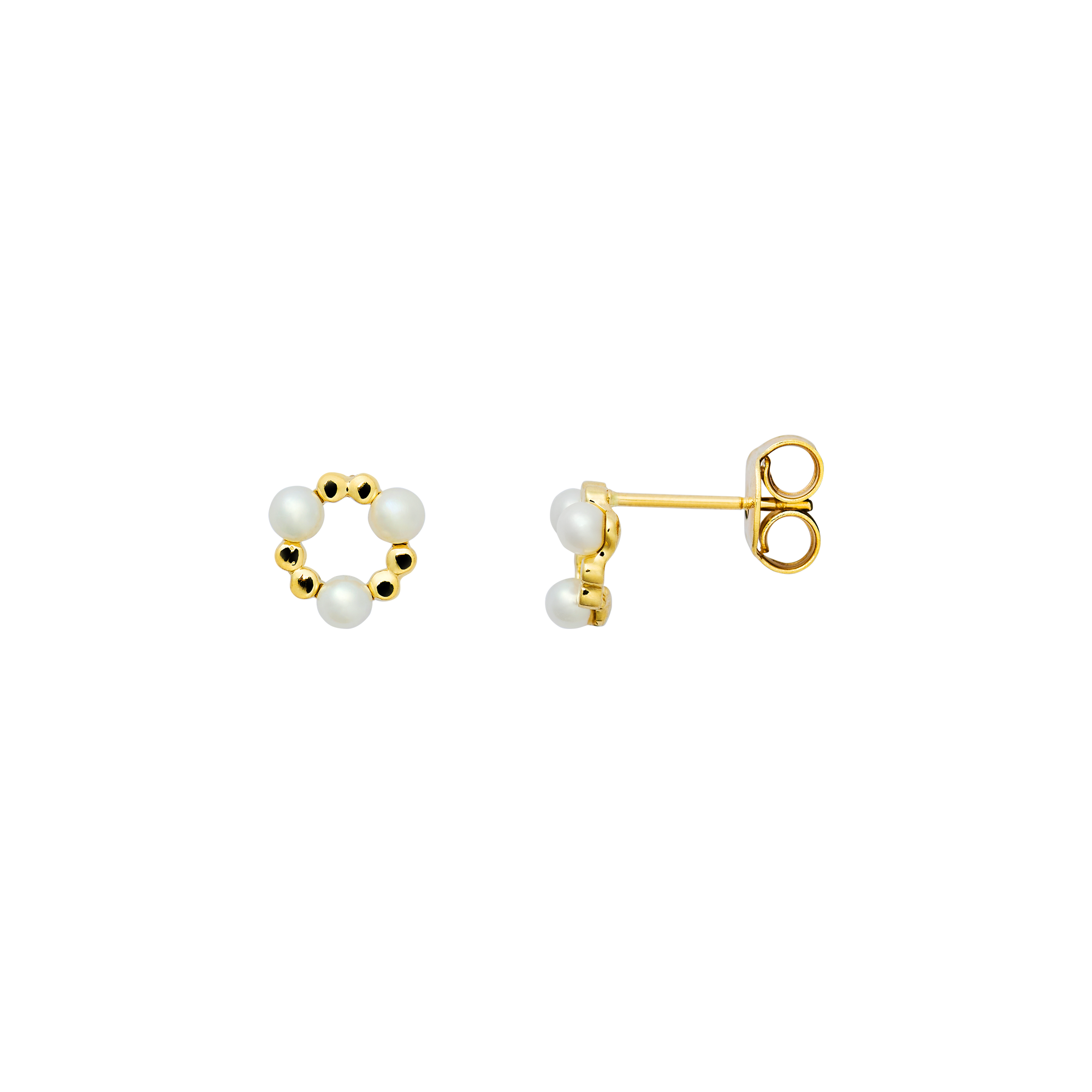 xenox-fine-perlen-ohrringe-585-gelbgold-s-wasserperle image 1