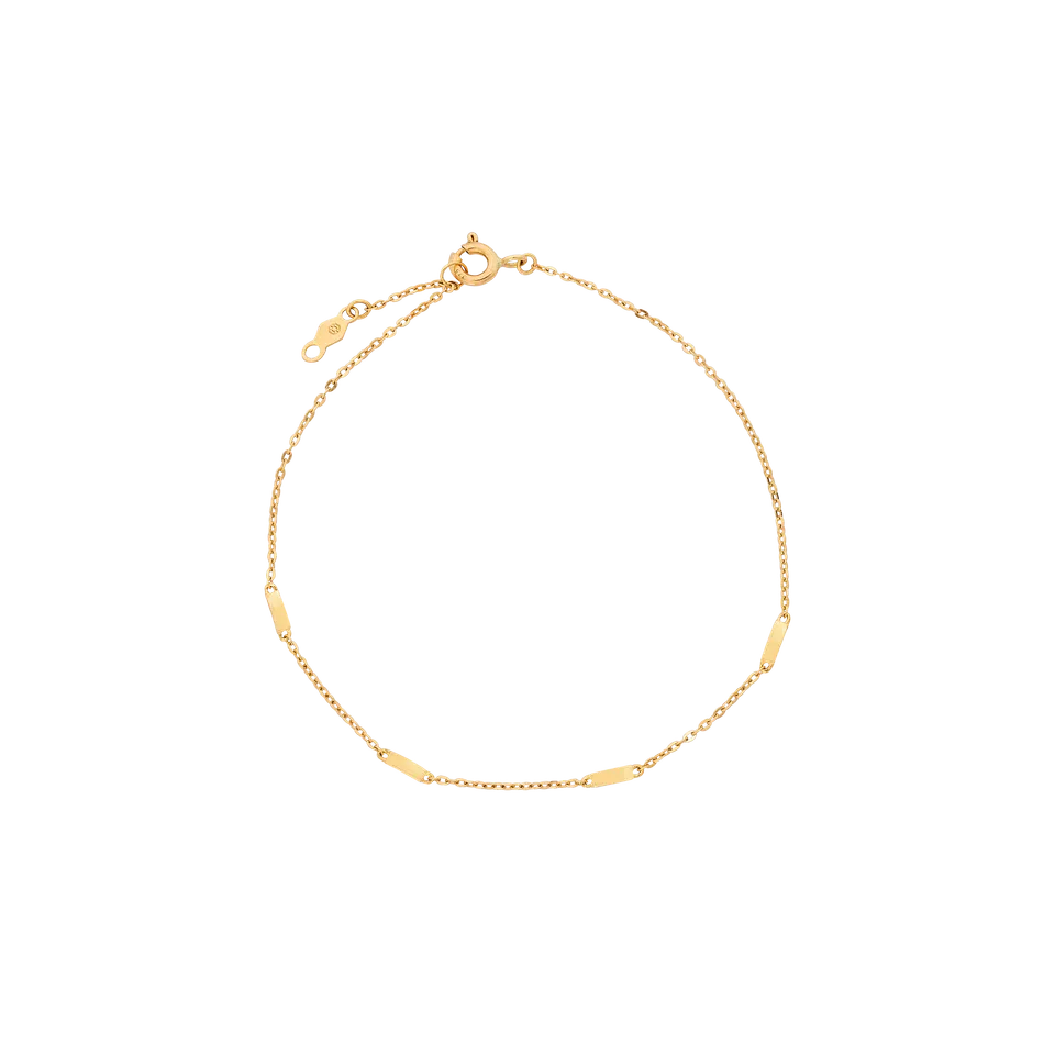 xenox-fine-tag-armband-585-gelbgold image 1