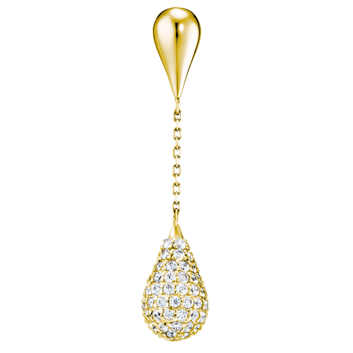 julie-julsen-hanging-crystal-drop-ohrh-nger-silber-vergoldet-190-zirkonia image 3