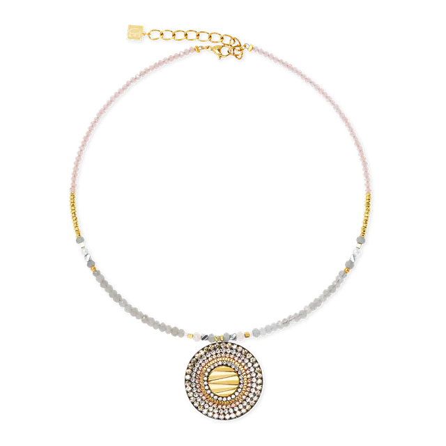 coeur-de-lion-halskette-amulett-modern-future-gold-beige-35-mm image 1