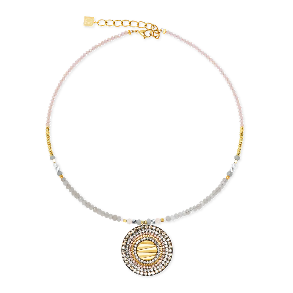 coeur-de-lion-halskette-amulett-modern-future-gold-beige-35-mm image 1