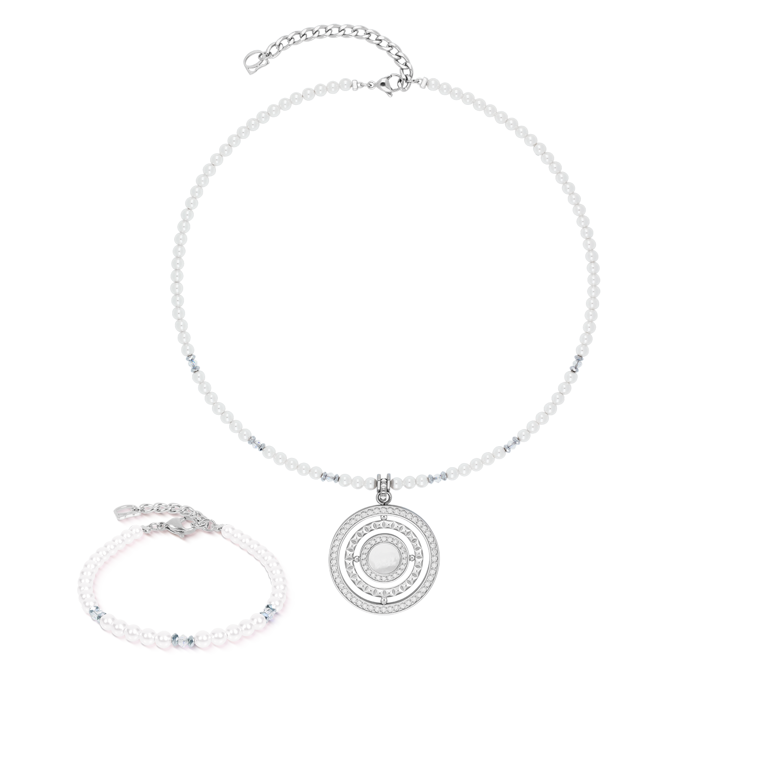 coeur-de-lion-modern-icon-pearl-armband-silber-wei-17-5-cm image 3