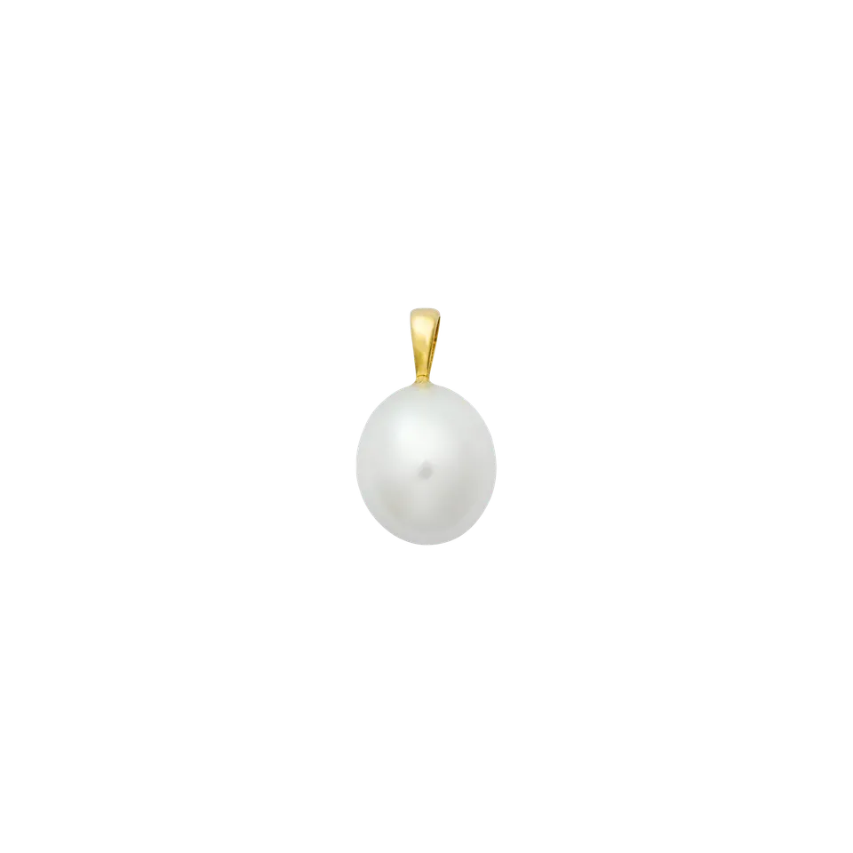 xenox-fine-perlen-anh-nger-xg14k0184g-585-gelbgold-mit-s-wasserperle image 1