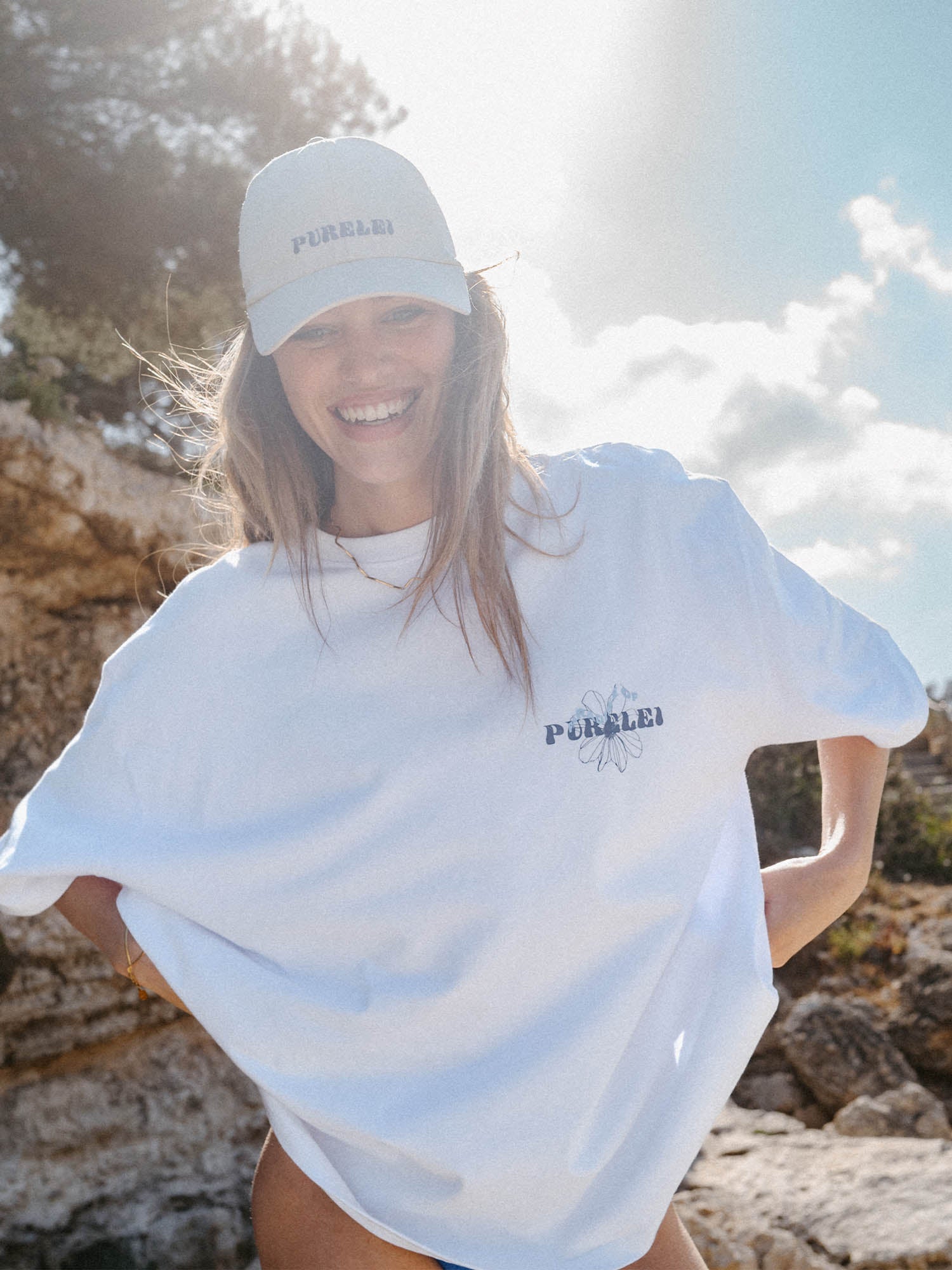 purelei-blue-paradise-t-shirt-wei-oversize-s-m-l-100-baumwolle image 3