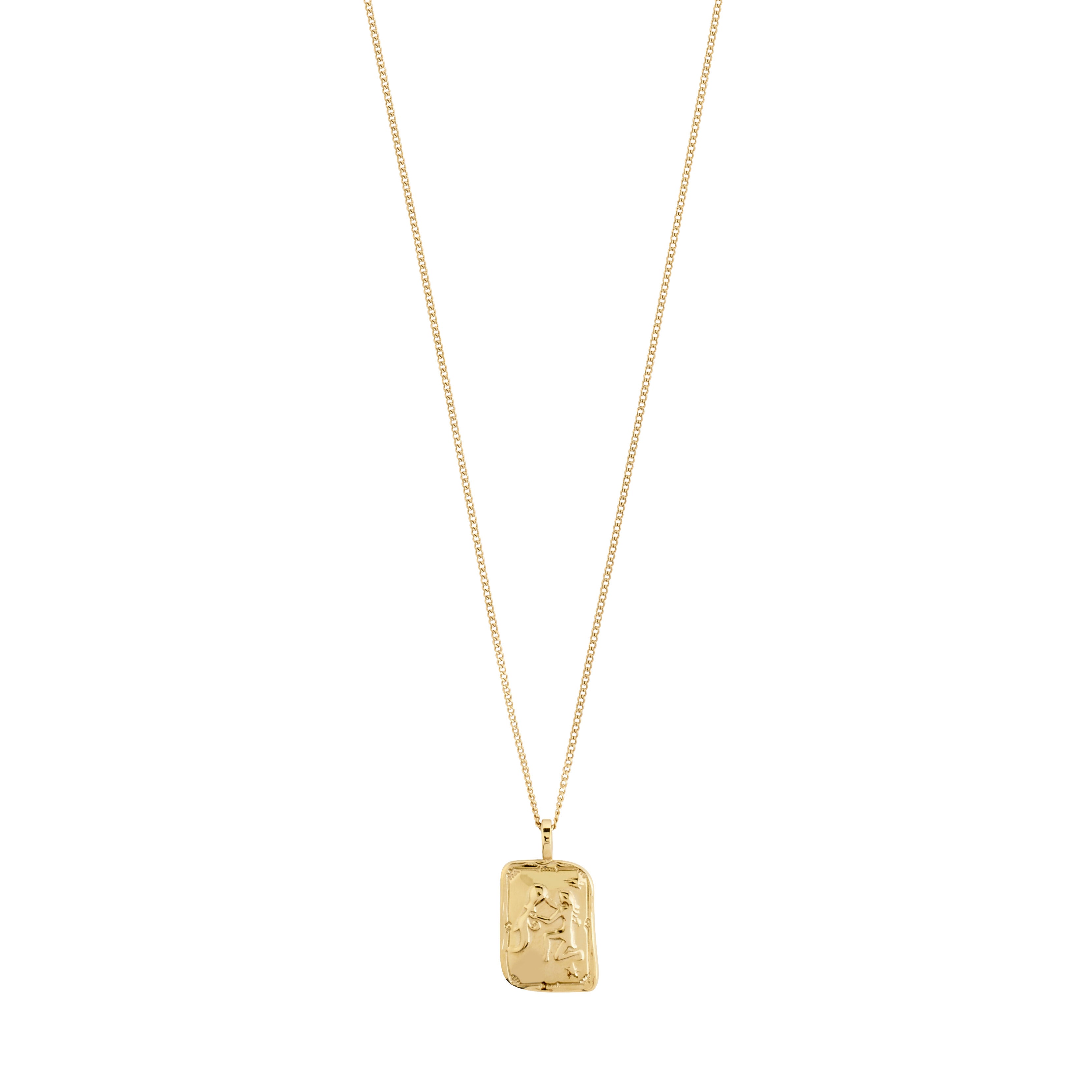 pilgrim-aquarius-sternzeichen-kette-vergoldet-wassermann image 1