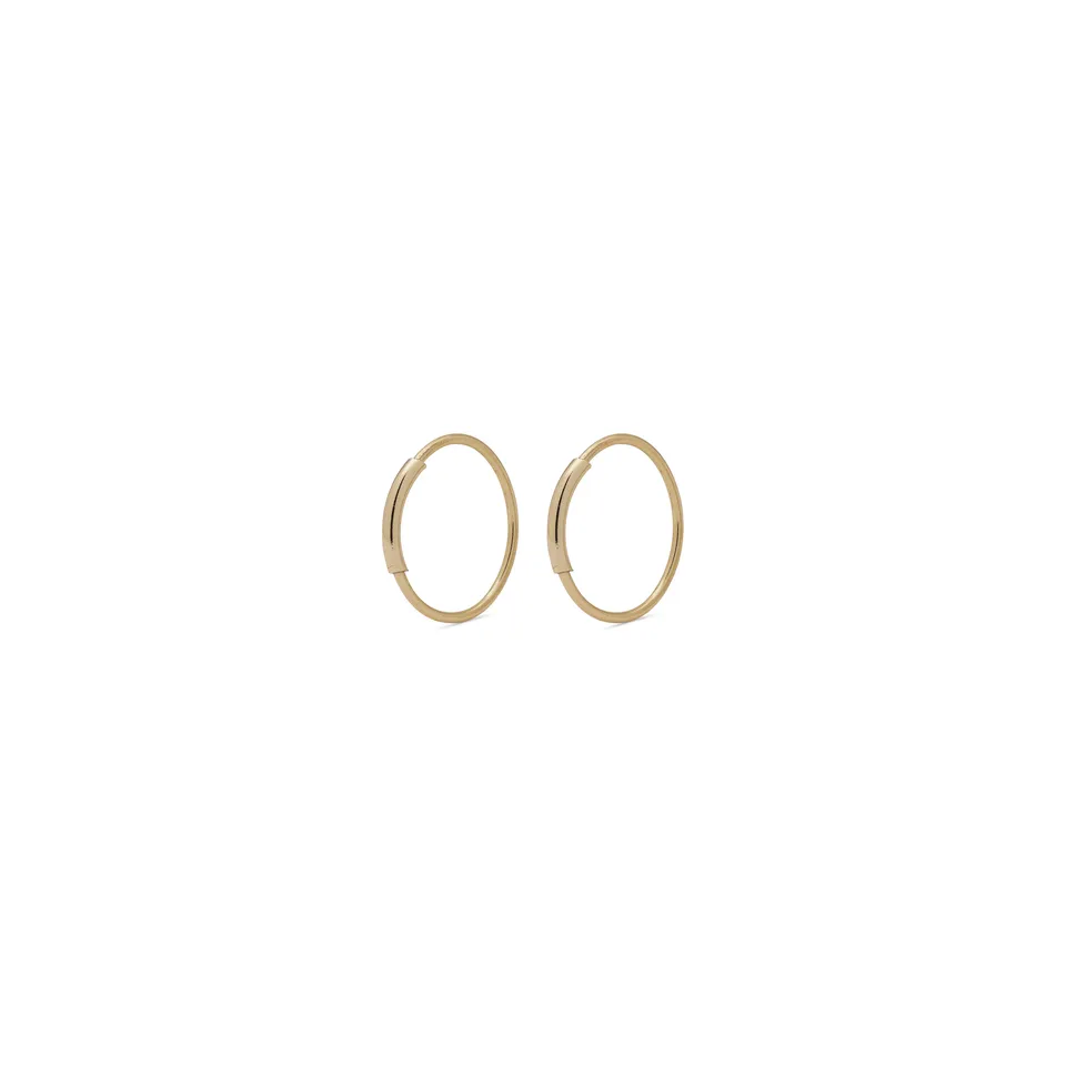pilgrim-raquel-x-small-creolen-gold-plated image 1