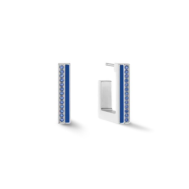 coeur-de-lion-brilliant-square-creole-square-stripes-20-silber-blau image 1