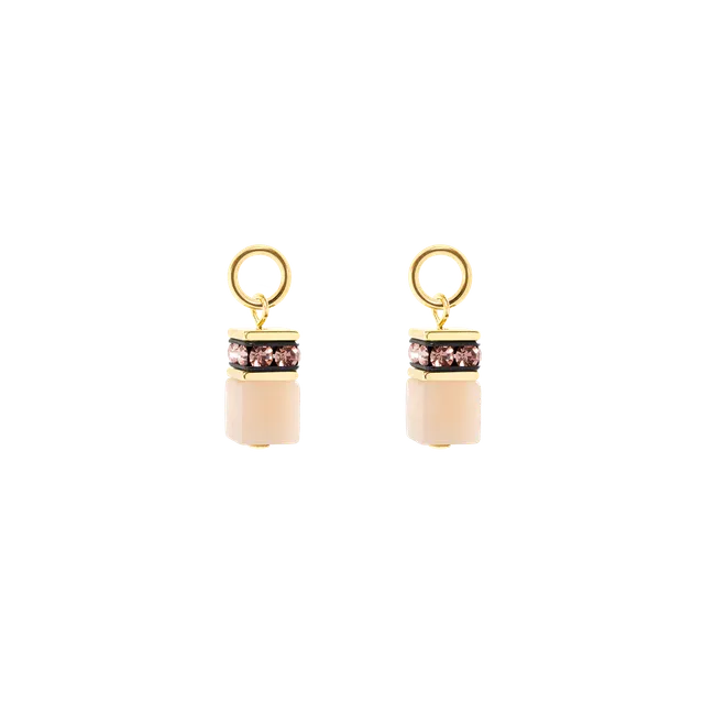 coeur-de-lion-ear-me-up-charm-geocube-gold-apricot-1-8-cm image 1