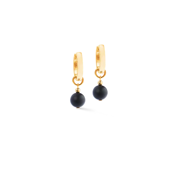 coeur-de-lion-creole-pure-spheres-gold-schwarz image 1