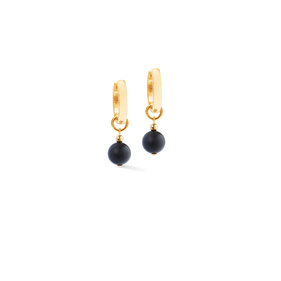 coeur-de-lion-creole-pure-spheres-gold-schwarz image 1