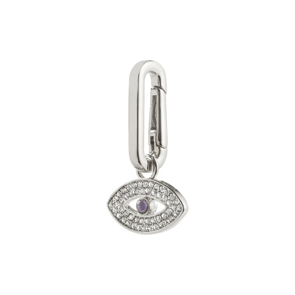 pilgrim-charm-eye-anh-nger-versilbert-mit-preciosa-kristallen image 1