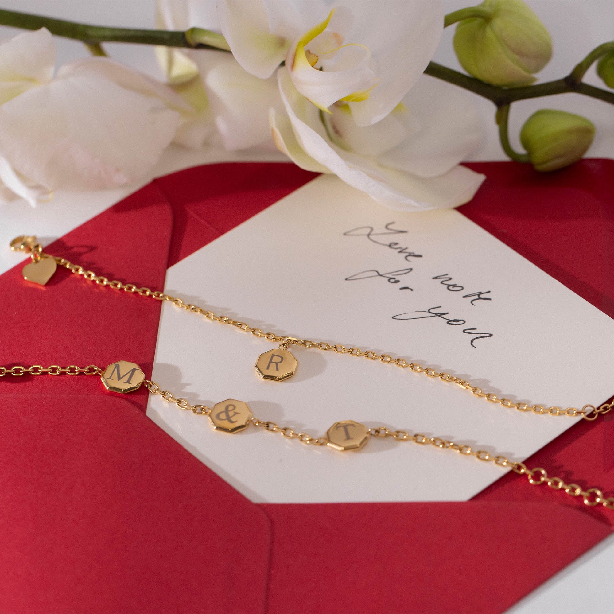 purelei-beloved-armband-gravierbar-achteck-anh-nger image 3