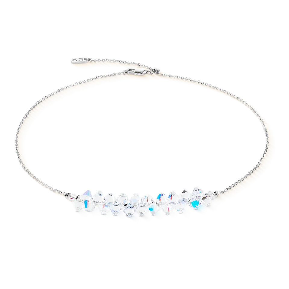 coeur-de-lion-halskette-dancing-crystals-pure-silber-kristall image 1