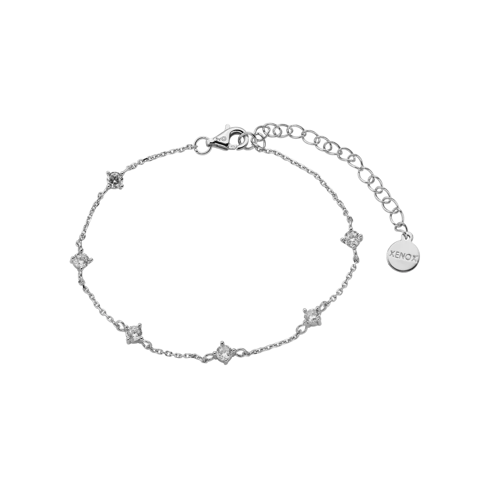 xenox-krappe-armband-925-sterlingsilber-rhodiniert-xs2037 image 1