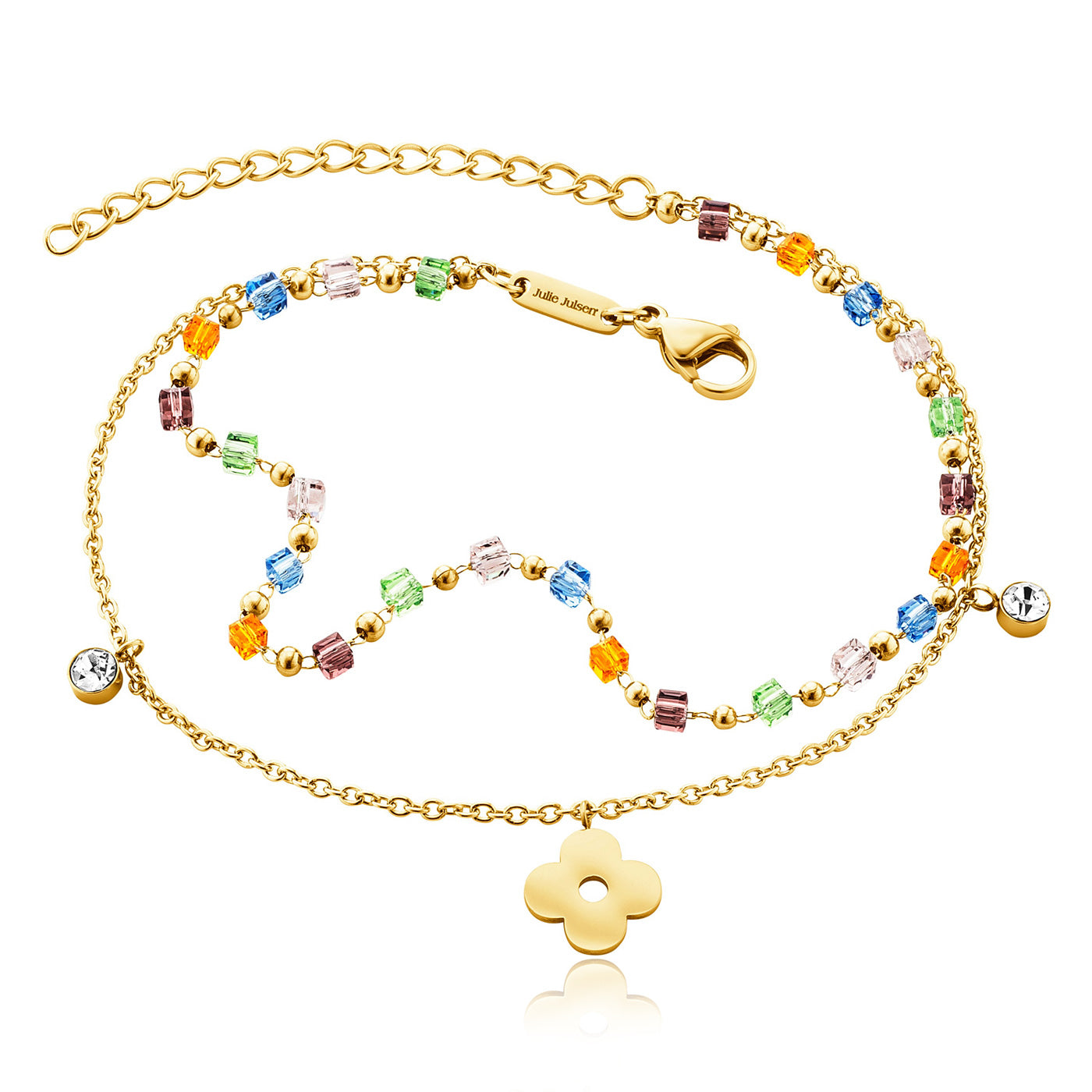 julie-julsen-flower-colour-beads-fu-kette-vergoldet-edelstahl-bunte-perlen image 1