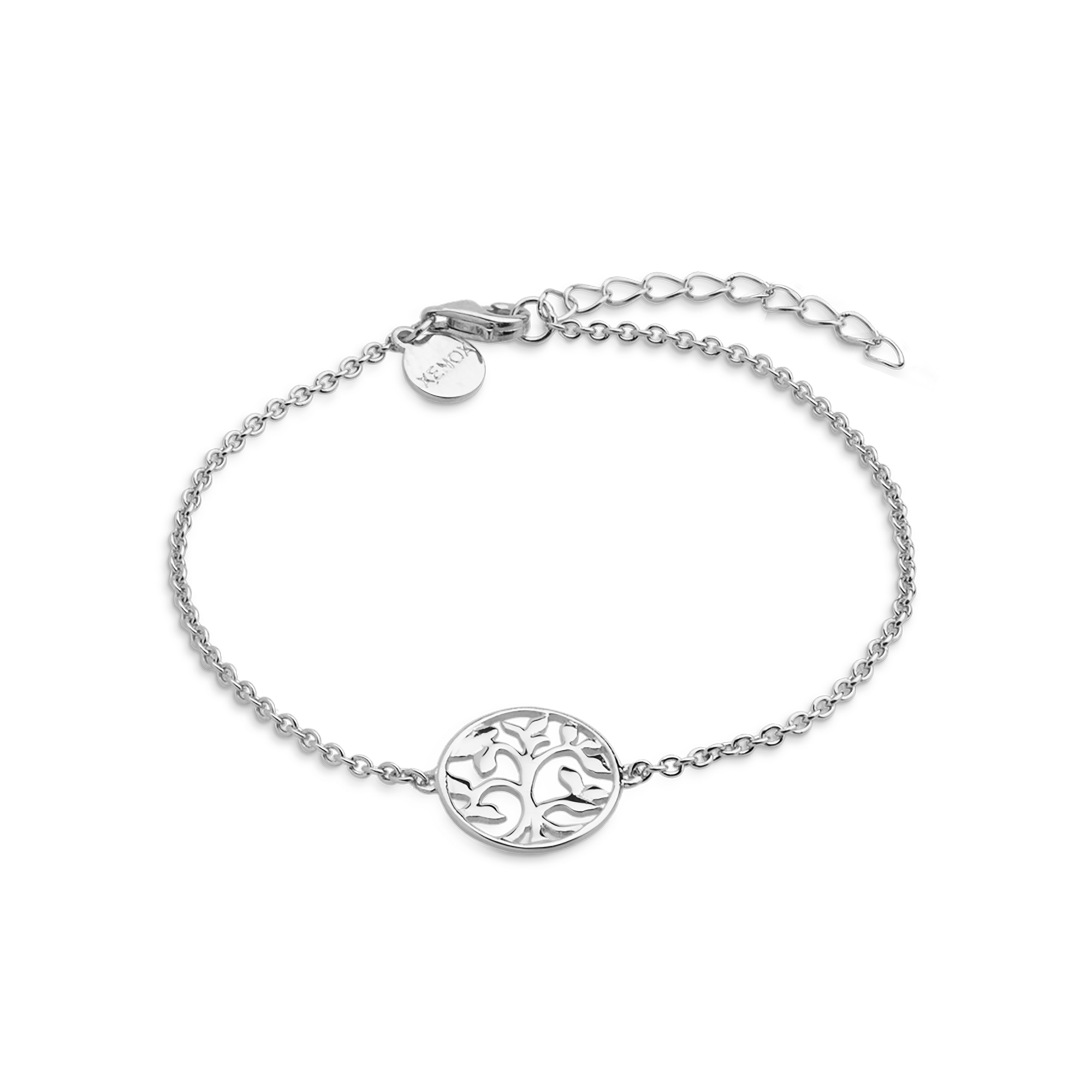 xenox-lebensbaum-armband-925-sterlingsilber-rhodiniert image 1