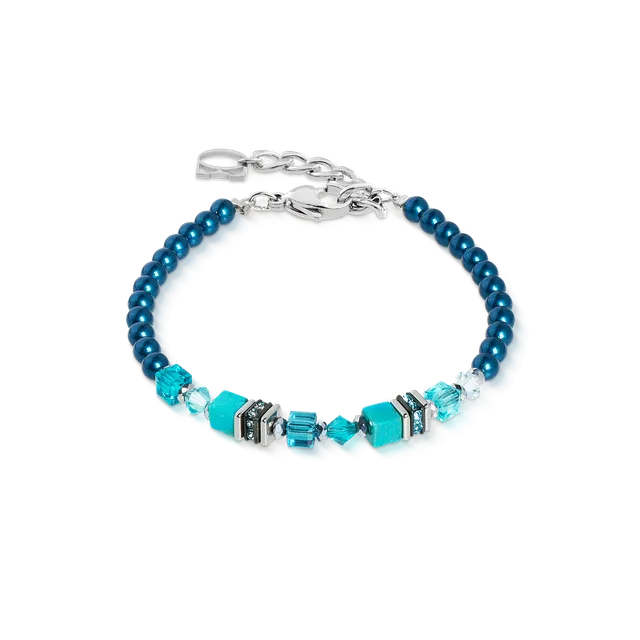 coeur-de-lion-princess-teal-glow-armband-silber image 1