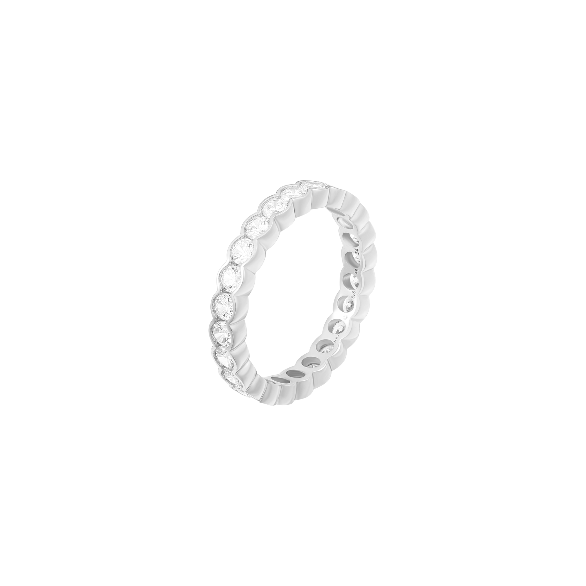 xenox-starlight-ring-925-sterlingsilber-rhodiniert-memoire image 1