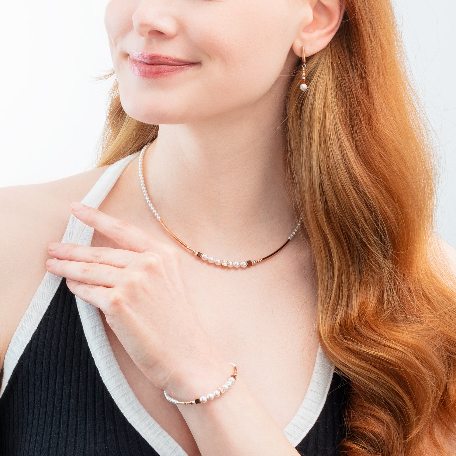 coeur-de-lion-armband-shimmering-princess-pearls-ros-gold-wei image 4