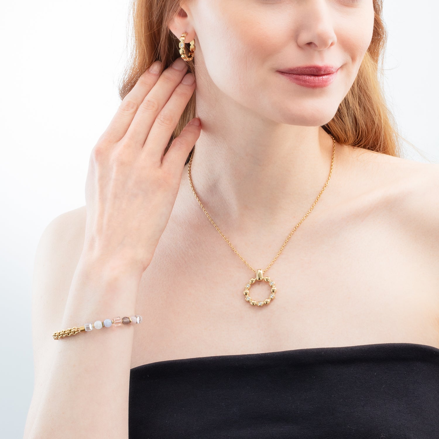 coeur-de-lion-armband-cube-nexus-gold-pastell image 4