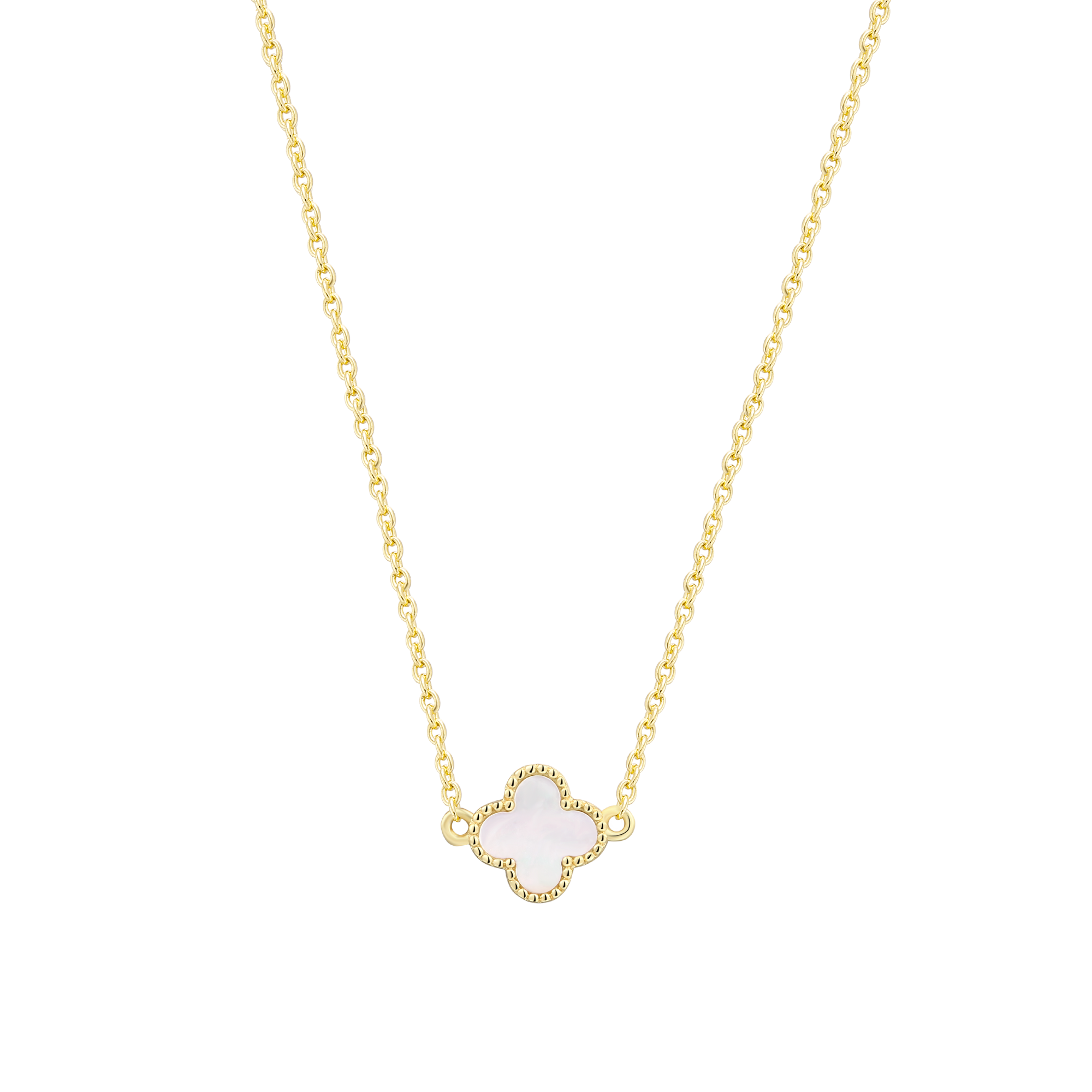 xenox-clover-halskette-925-sterlingsilber-rhodiniert-2 image 2