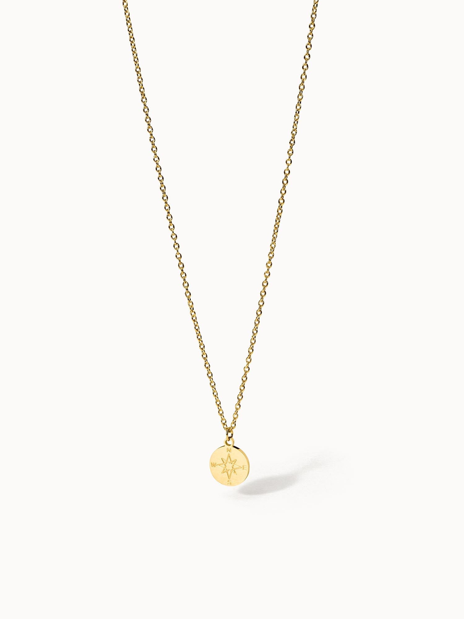 purelei-compass-kette-verstellbar-45-50-cm-mit-kompass-anh-nger-1-2-cm image 1