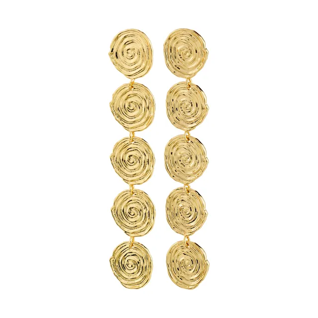 pilgrim-air-coin-ohrringe-boho-goldplattiert image 1