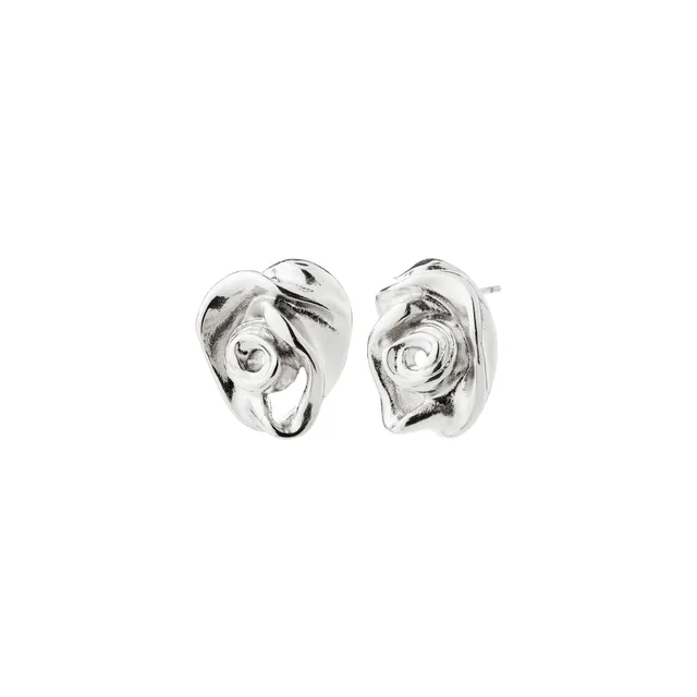 pilgrim-inner-ohrstecker-versilbert-rose image 1