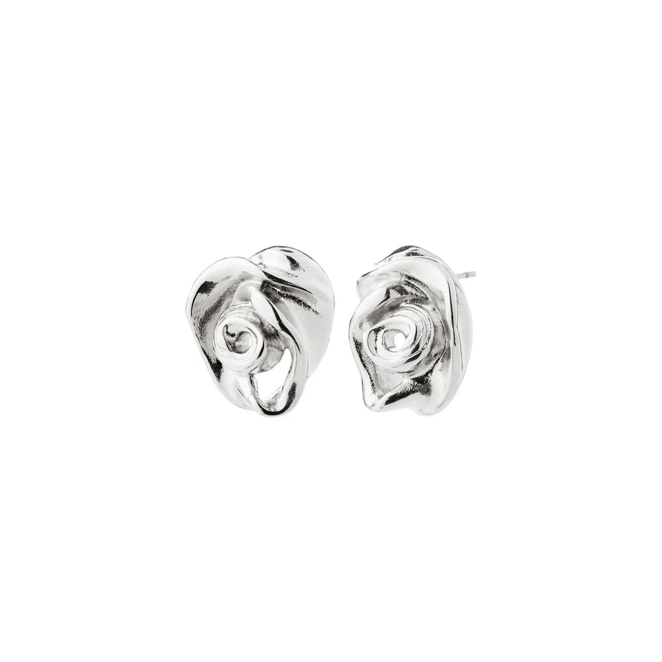 pilgrim-inner-ohrstecker-versilbert-rose image 1