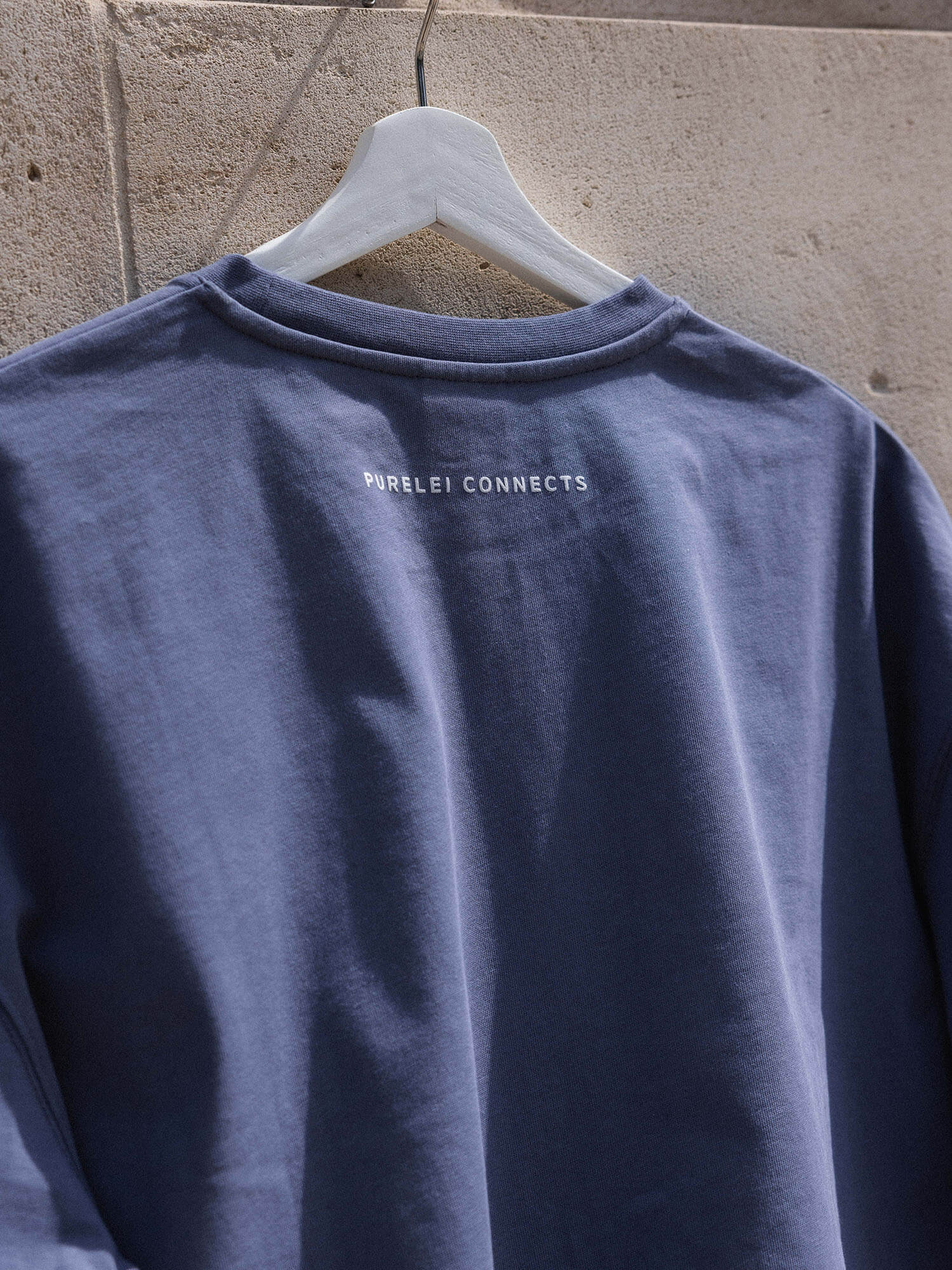 purelei-t-shirt-pure-souls-dark-blue-heavy-weight image 4