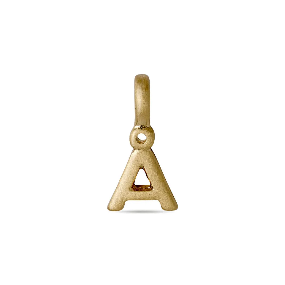 pilgrim-charm-anh-nger-gold-plated-buchstaben-charm image 1