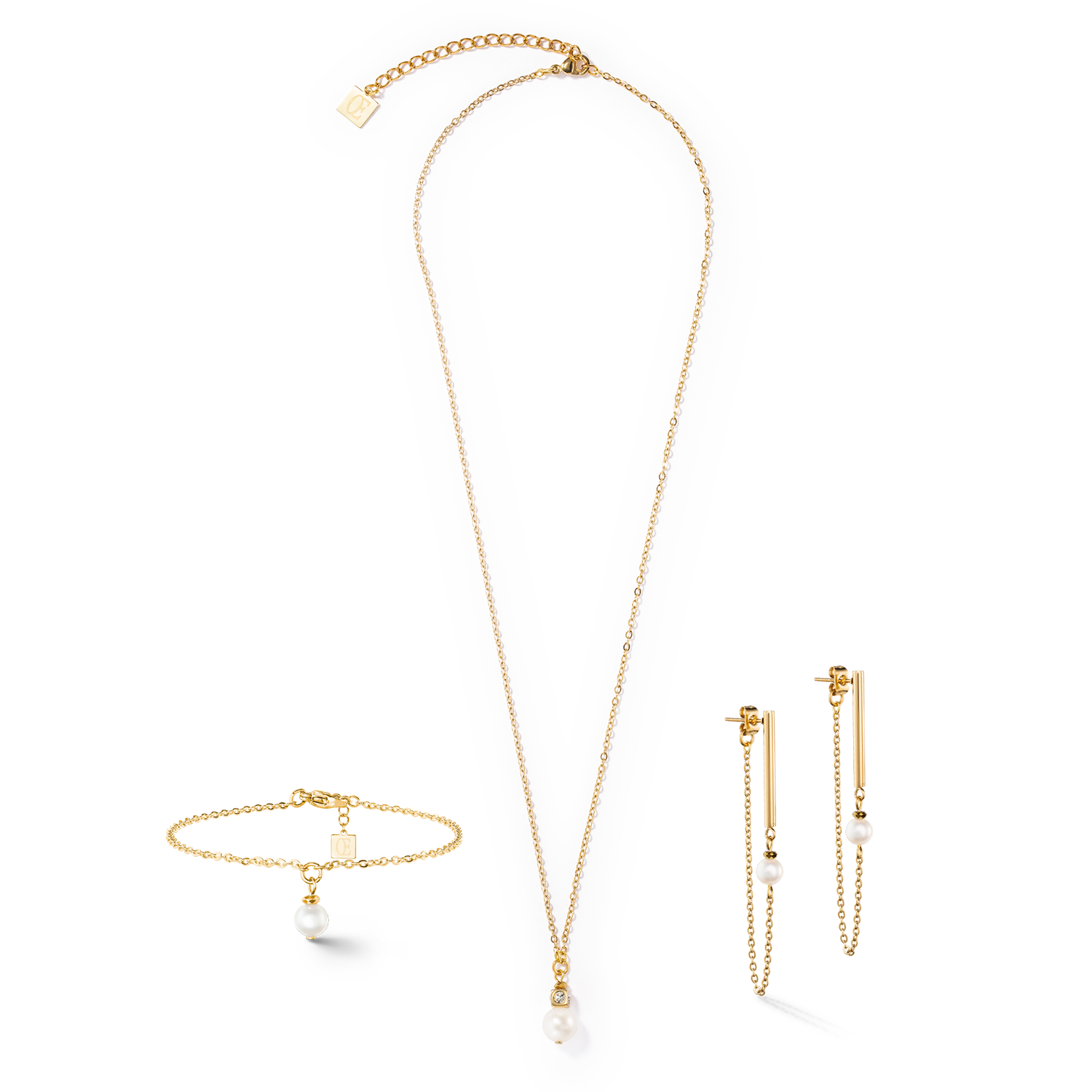 coeur-de-lion-halskette-solitaire-s-wasserperle-0-8-cm-gold image 3