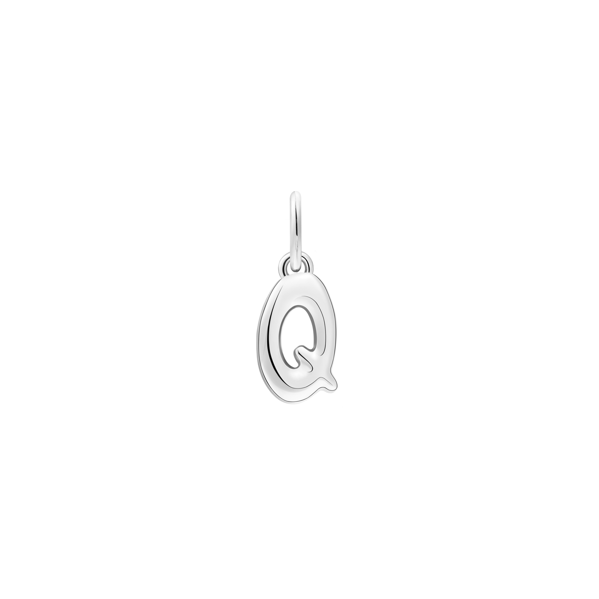 xenox-q-letter-bold-charm-925-sterlingsilber-18k-vergoldung image 2
