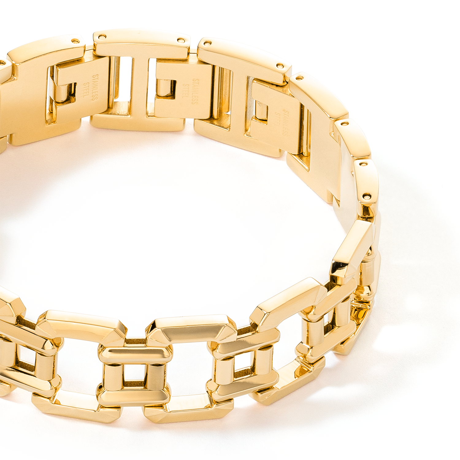 coeur-de-lion-schmuckarmband-edelstahl-gold image 2