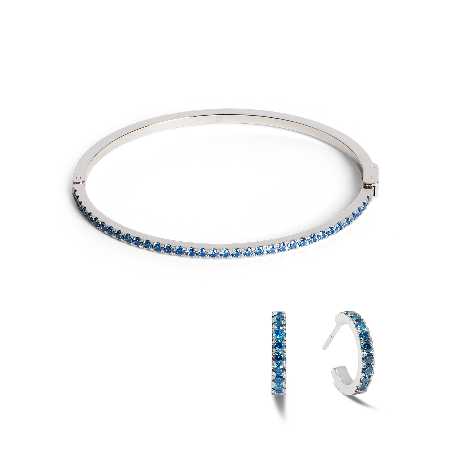coeur-de-lion-eternal-love-creole-mini-silber-blau image 3