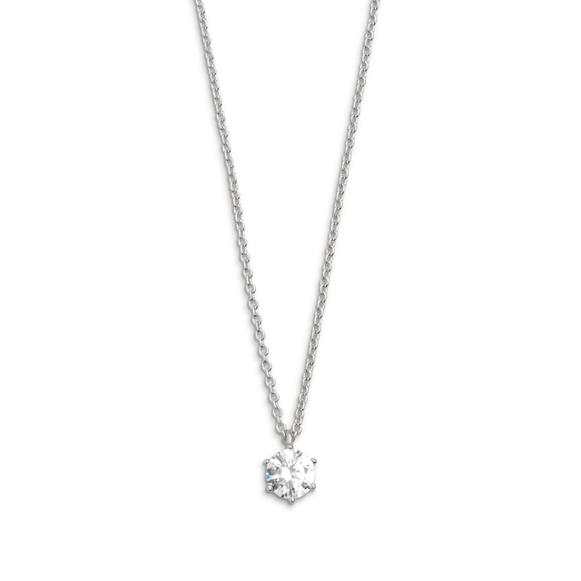 xenox-krappe-halskette-xs7211-925-sterlingsilber-rhodiniert-mit-zirkonia image 1