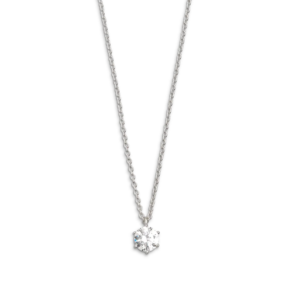 xenox-krappe-halskette-xs7211-925-sterlingsilber-rhodiniert-mit-zirkonia image 1