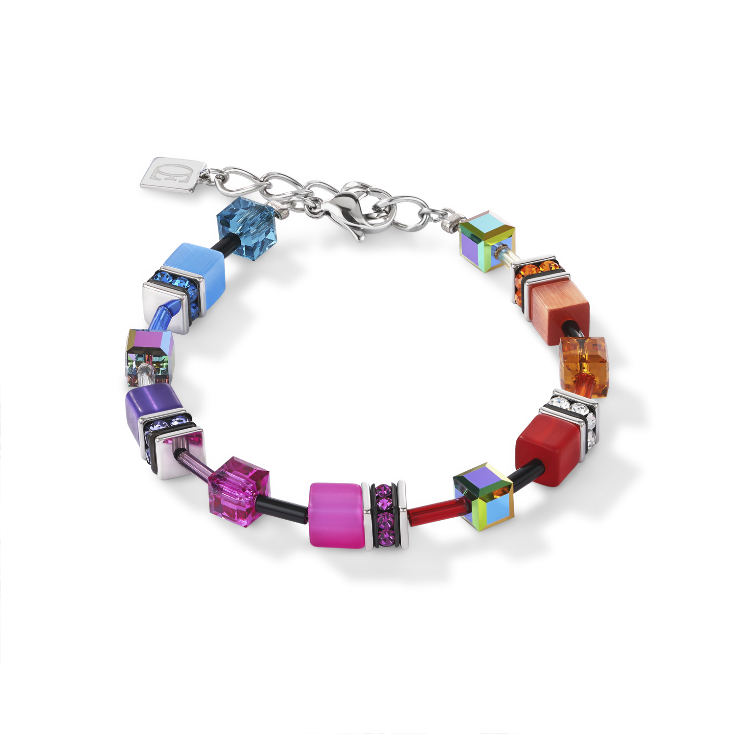 coeur-de-lion-geocube-armband-multicolor-rainbow image 1