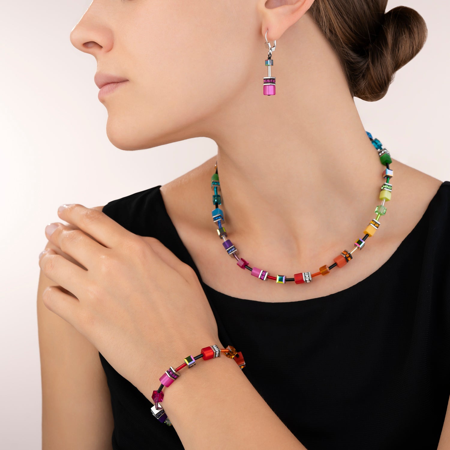 coeur-de-lion-geocube-armband-multicolor-rainbow image 4