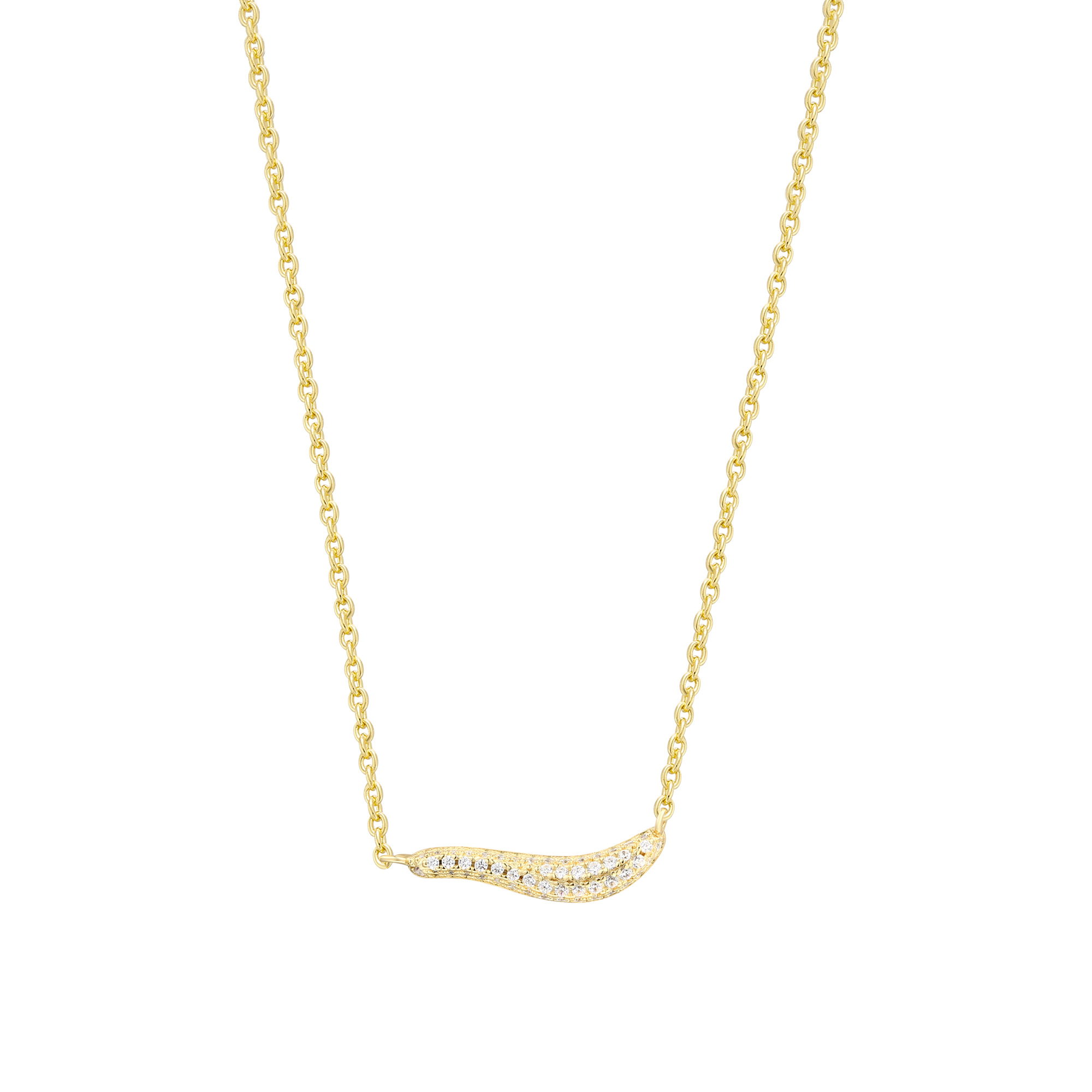 xenox-flow-halskette-xs92014-925-sterlingsilber-rhodiniert-mit-zirkonia image 2