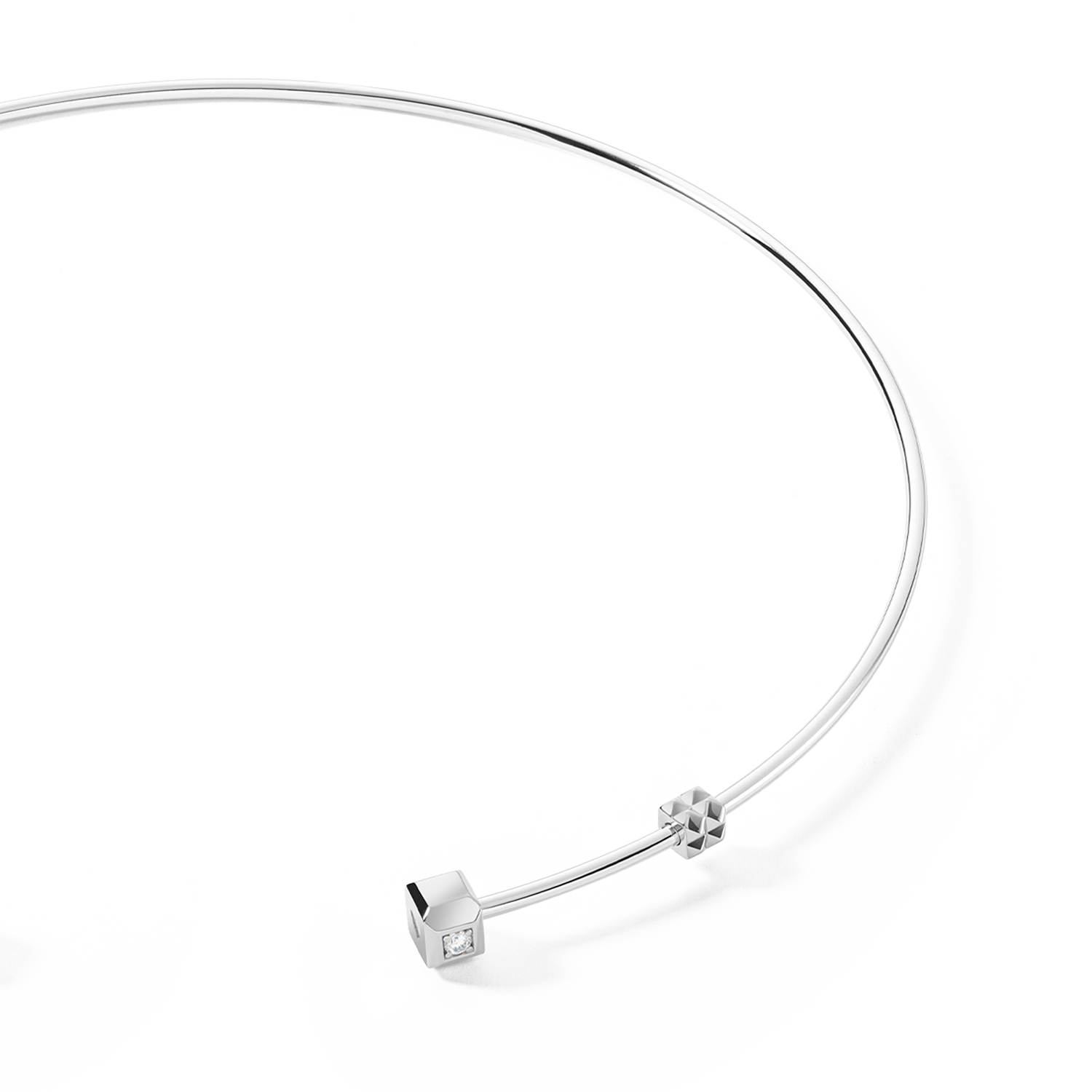coeur-de-lion-statement-collection-halsreif-offen-silber-fine-edition image 2