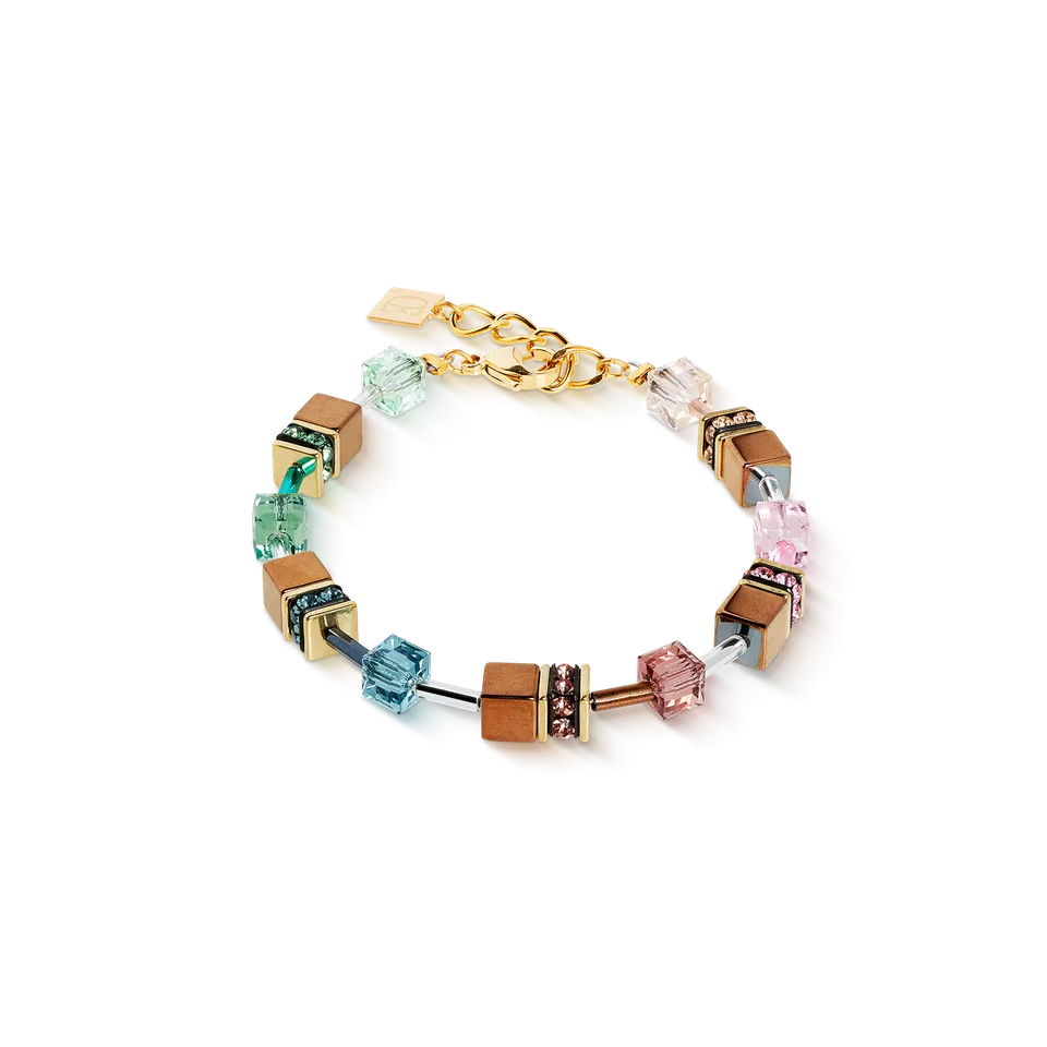 coeur-de-lion-geocube-iconic-metallic-armband-art-nouveau-gold image 1