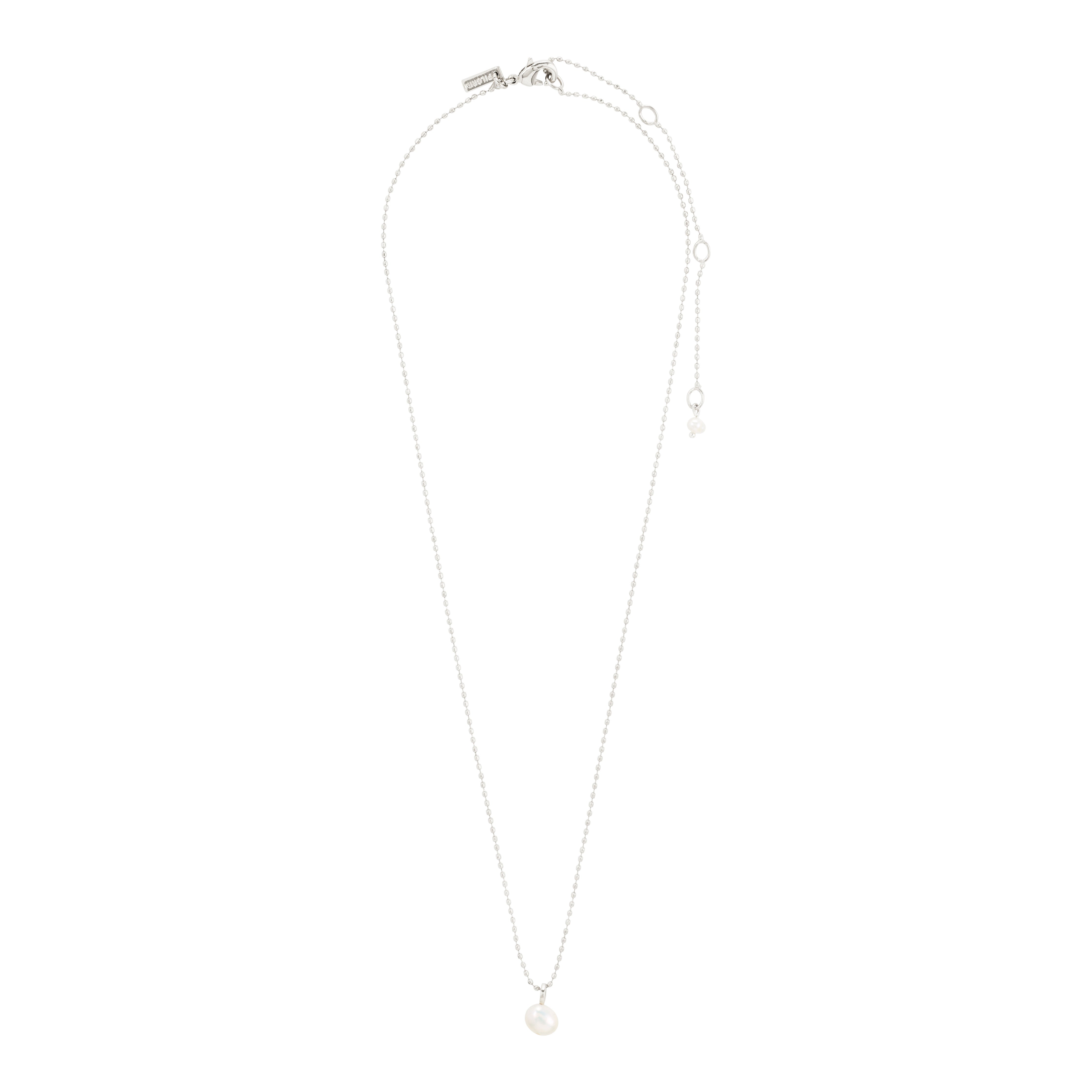 pilgrim-hadley-kette-versilbert-kugelgliederkette-mit-s-wasserperle image 4