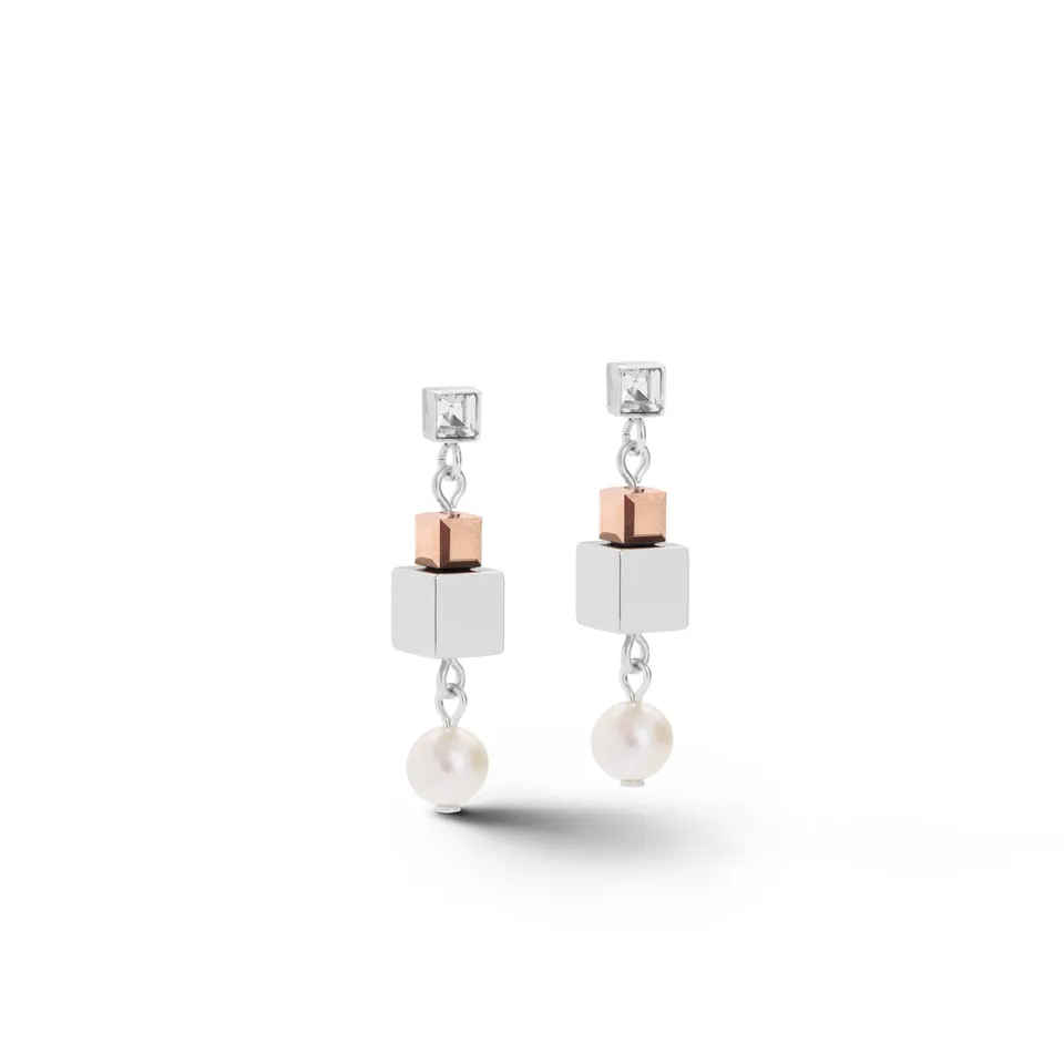 coeur-de-lion-geocube-ohrstecker-cluster-s-wasserperlen-chunky-chain-tricolor image 1